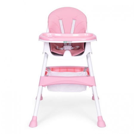 Scaun de masa pentru copii Ecotoys HC521 - Roz [3]