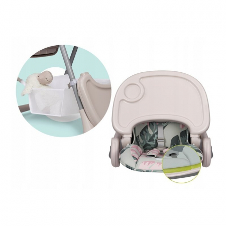 Scaun de masa Reglabil, Pliabil Zanna din Metal - Lionelo [13]