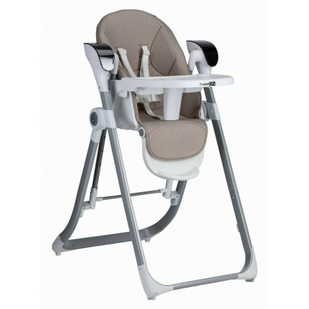Scaun masa copii - Scaun de masa si balansoar, FreeON, Oli Deluxe, 2 in 1, Transformabil, Multifunctional, cu melodii de leagan, 0 luni+, Beige