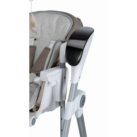 Scaun de masa si balansoar, FreeON, Oli Deluxe, 2 in 1, Transformabil, Multifunctional, cu melodii de leagan, 0 luni+, Beige [12]