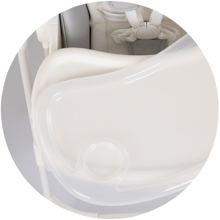 Scaun de masa si leagan electric Chipolino Master Class 2 in 1 cashmere [8]