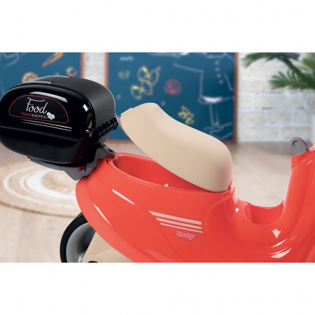 Scuter Smoby Scooter Ride-On Food Express rosu [2]