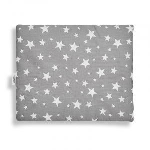 Set 5 piese Jukki Bebe rasfatat cosulet bebe, lenjerie, salteluta si perna bebe Grey stars [4]