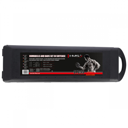 Set de gantere si haltere reglabile 55kg STC55 HMS [3]