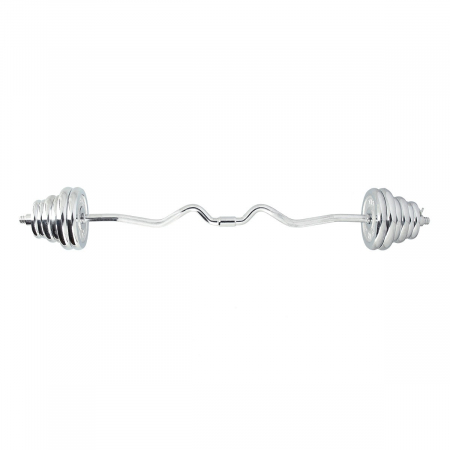 Set de gantere si haltere reglabile 55kg STC55 HMS [11]