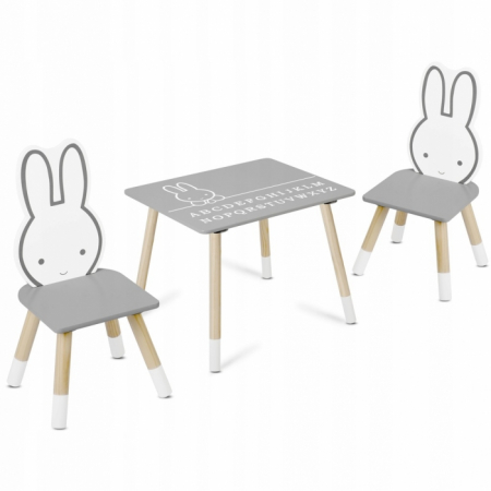 Scaun masa copii - Set de masa cu doua scaune pentru copii Ricokids RC-847