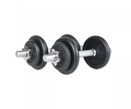 Set gantere reglabile Sportmann diplomat 2x10 kg, negru [2]