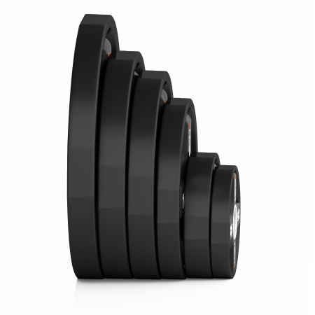 Set greutati olimpice HMS TPC 2 x 2.5 - 25 KG - 155KG [4]