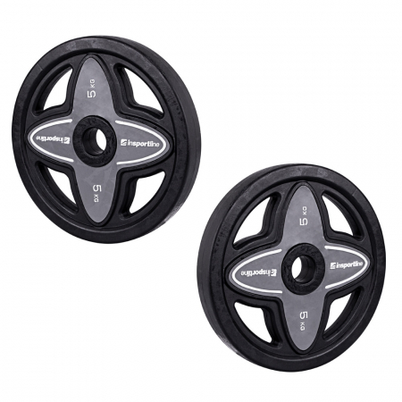 Set Haltera + Greutati inSPORTline Pumpstar 2 - 20kg [3]