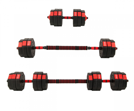 Set Haltera si Gantere ciment Sportmann SHG06 30 kg [4]