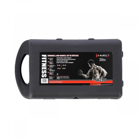 Set Haltera si Gantere HMS SKC20 de 20kg [19]