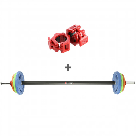 Set Halterea Pump cu Greutati reglabile HMS SBP22, 20 kg [5]