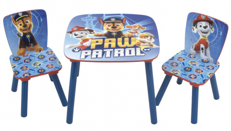 Scaun masa copii - Set masuta si 2 scaunele Paw Patrol - Arditex