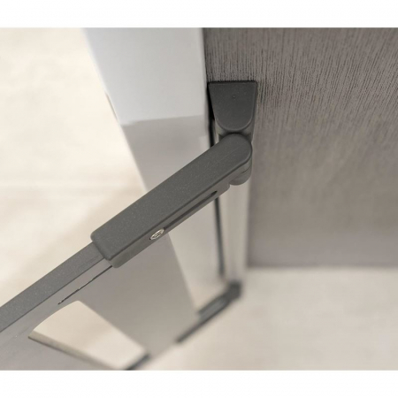 Sistem de instalare rapida EasyFix pentru porti de siguranta extensibile DesignLine, aluminiu, Reer 46051 [3]