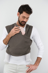 Sistem de purtare wrap elastic Tricot Slen Organic Babylonia [2]