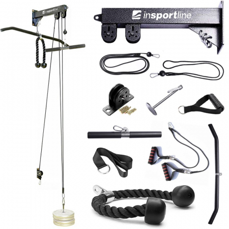 Sistem de scripeti pentru cabluri de suspensie inSPORTline Puley 500 [2]