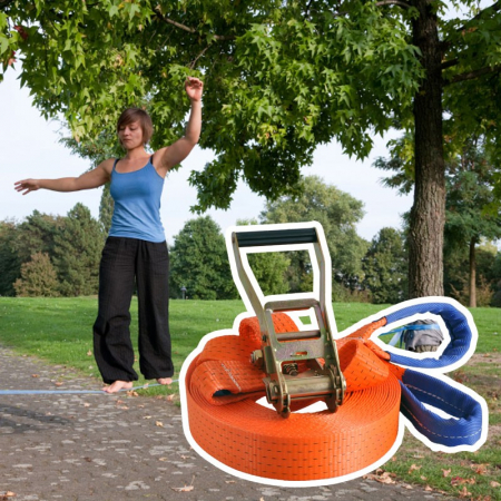 Slackline - inSPORTLine Ergo 15 m [4]