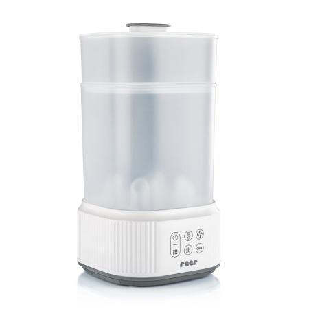 Sterilizatoare biberoane - Sterilizator cu aburi si functie de uscare pentru biberoane, detartrare automata, 5 biberoane, Reer VapoDryS 36130