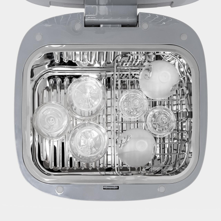 Sterilizator UV pentru biberoane, cu functie de uscare, pana la 12 biberoane, Reer 36120 [10]