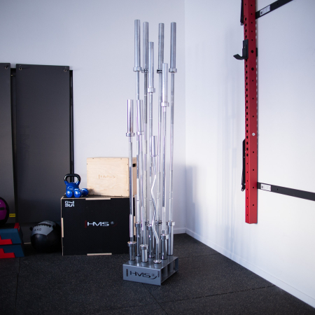 Suport Bare Olimpice HMS STR35, pentru 9 bare [8]