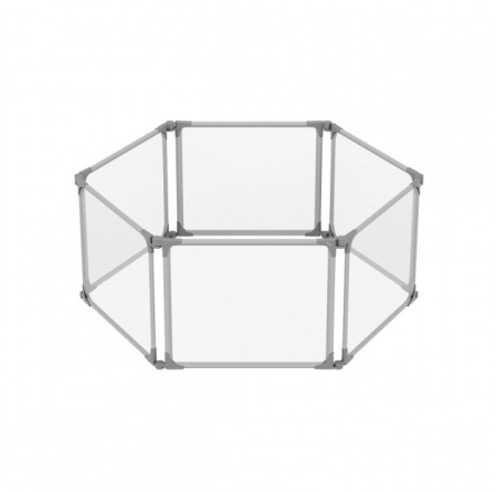 Tarc de joaca bebelusi hexagonal, pliabil si ajustabil Cozy 70 configurabil [9]