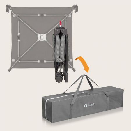Tarc de joaca copii Lionelo Bonnie pana la 15 kg 100 x 100 cm [19]