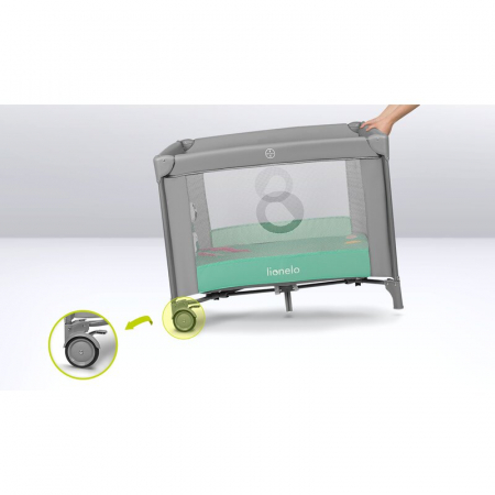 Tarc de joaca Lionelo Mille 100x100 cm Verde [25]