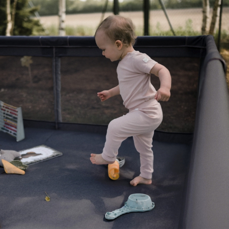 Tarc de joaca pentru copii 120 x 180 cm Kidwell FANKO - Negru [10]