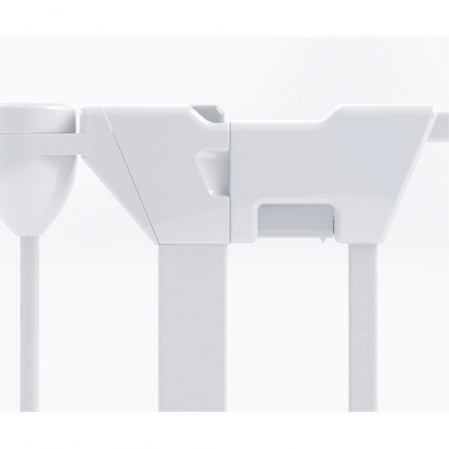 Tarc de siguranta modular cu 3 panouri, metal alb, Noma N94054 [4]