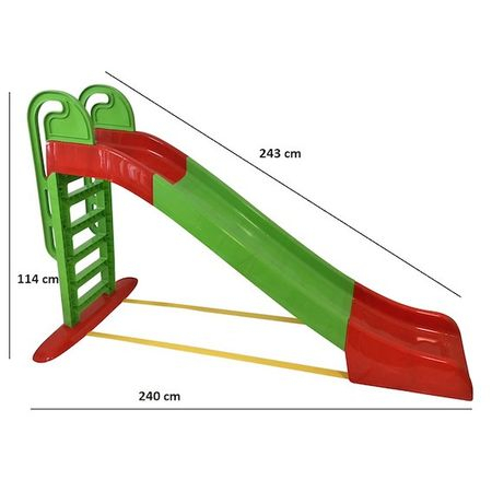 Tobogan MyKids 243 cm 014550/1 GREEN/RED [1]