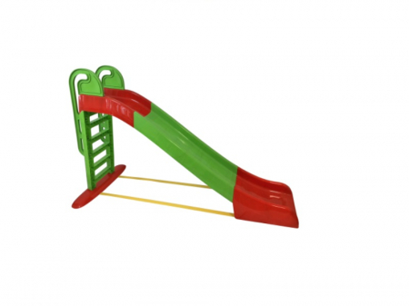 Centre de joaca exterior - Tobogan MyKids 243 cm 014550/1 GREEN/RED