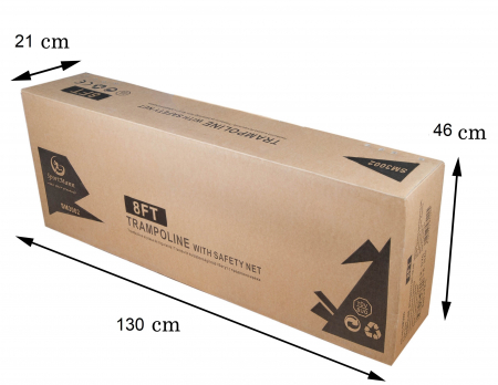 Trambulina si Plasa de Siguranta Sportmann 244 cm [5]