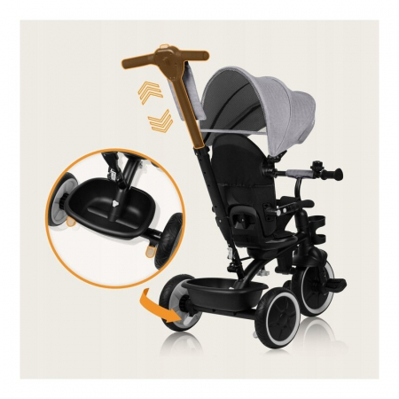 Tricicleta copii Lionelo Berry 2 in 1 360 grade [26]