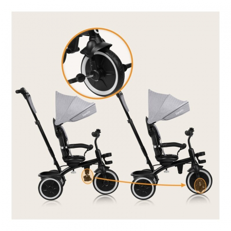 Tricicleta copii Lionelo Berry 2 in 1 360 grade [29]