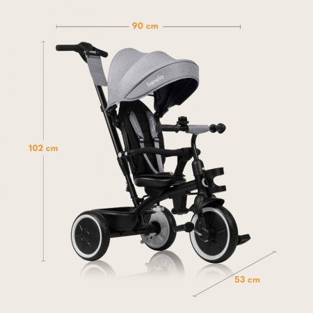 Tricicleta copii Lionelo Berry 2 in 1 360 grade [23]