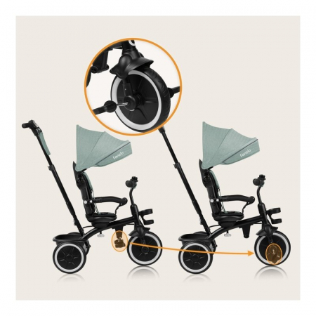 Tricicleta copii Lionelo Berry 2 in 1 360 grade [23]