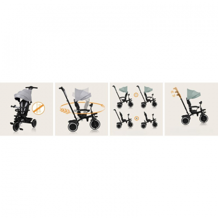 Tricicleta copii Lionelo Berry 2 in 1 360 grade [35]