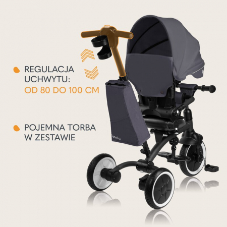 Tricicleta copii Lionelo Tris Plus Ultrapliabila 9 luni-5 ani [31]