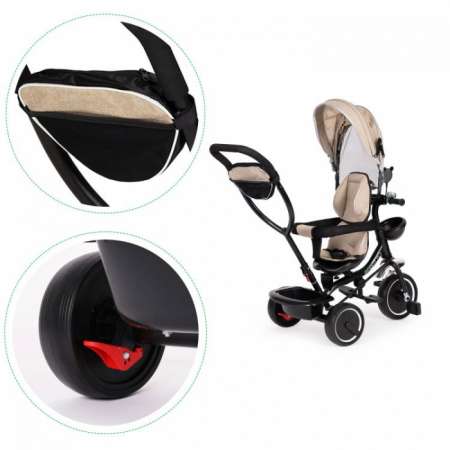 Tricicleta cu sezut rotativ Ecotoys JM-066-9 [4]