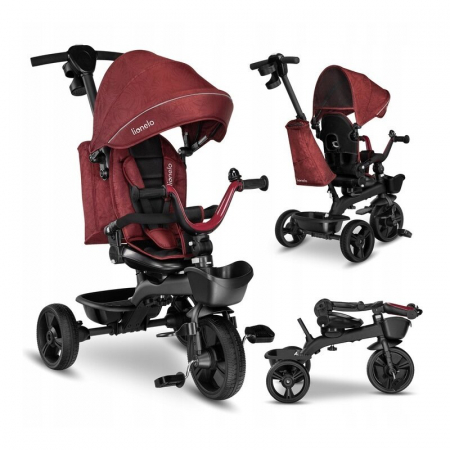 Triciclete copii si adulti - Tricicleta multifunctionala cu sezut reversibil, Kori - Lionelo