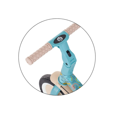 Tricicleta, Petite&Mars, Turbo, Editie limitata, 5 in 1, Multifunctionala, Vehicul de impins, Bicicleta cu/fara pedale, Cu maner de ghidaj, Detasabil, Roti din cauciuc, Pana la 25 kg, 1.5-5 ani, Dino [17]
