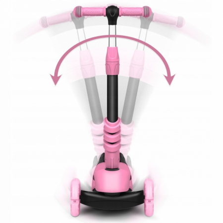 Trotineta 3 in 1 cu roti cu LED Ricokids Cubi [2]