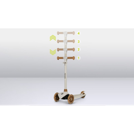 Trotineta, Lionelo, Jessy, Ultrapliabila, Pana la 50 Kg, cu design ergonomic, cu lumini LED, 56 x 26 x 67-82 cm, 3 ani+ [14]