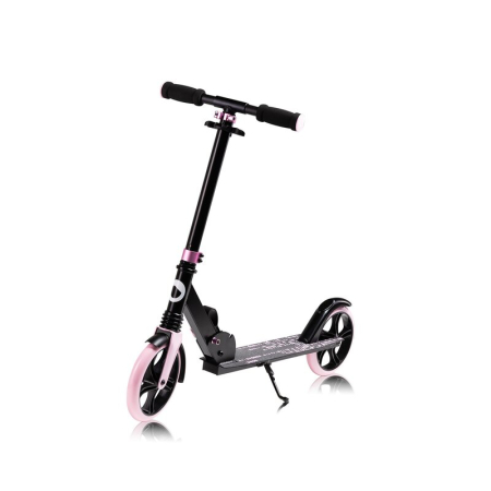 Trotineta, Lionelo, Luca, pentru copii sau adulti, Ultrapliabila, Pana la 100 Kg, Conform cu standardul european de securitate EN14619, Roz [5]