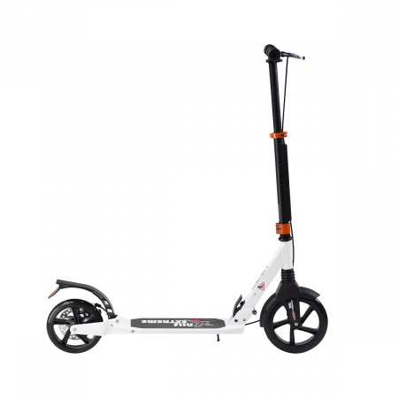 Trotineta Nils Extreme HA230T Roti PU 230mm/200mm - Alb/Negru [2]