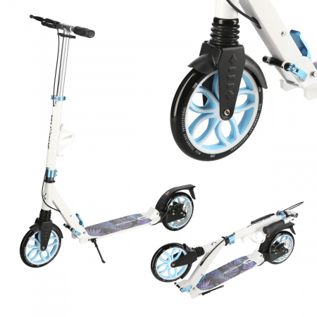 Trotineta Nils Extreme HM2040T, 200 mm, Alb [3]