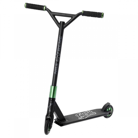 Trotinete copii si adulti - Trotineta Nils Extreme HS115 110 mm, negru/verde