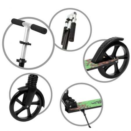 Trotineta pliabila de oras 200 mm DRIFF - Minecraft [7]