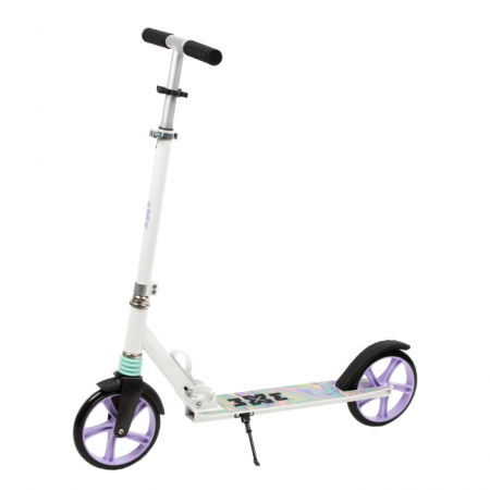Trotinete copii si adulti - Trotineta pliabila de oras 200 mm DRIFF - Purple White