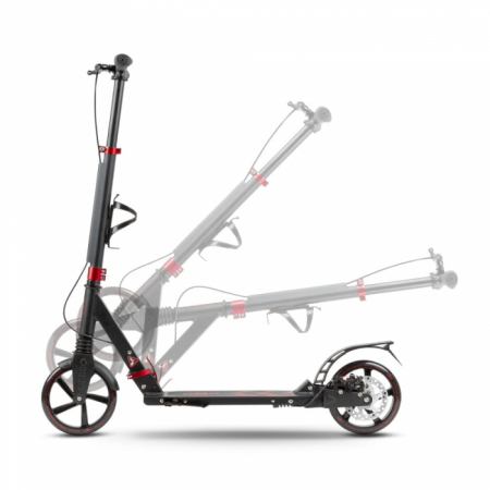 Trotineta pliabila de oras cu frana pe maner WXM RST-A02 - Red [5]
